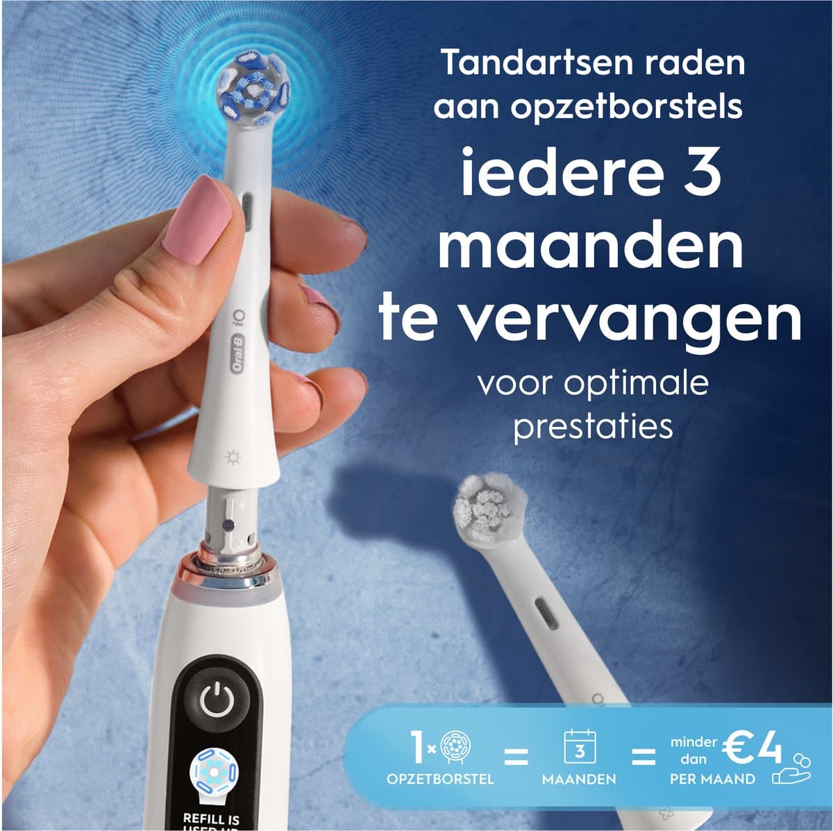 Oral-B iO Ultimate Clean Opzetborstels 4-pack thumbnail 8
