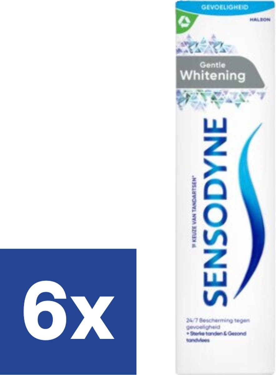 Sensodyne Gentle Whitening 6x75 ml