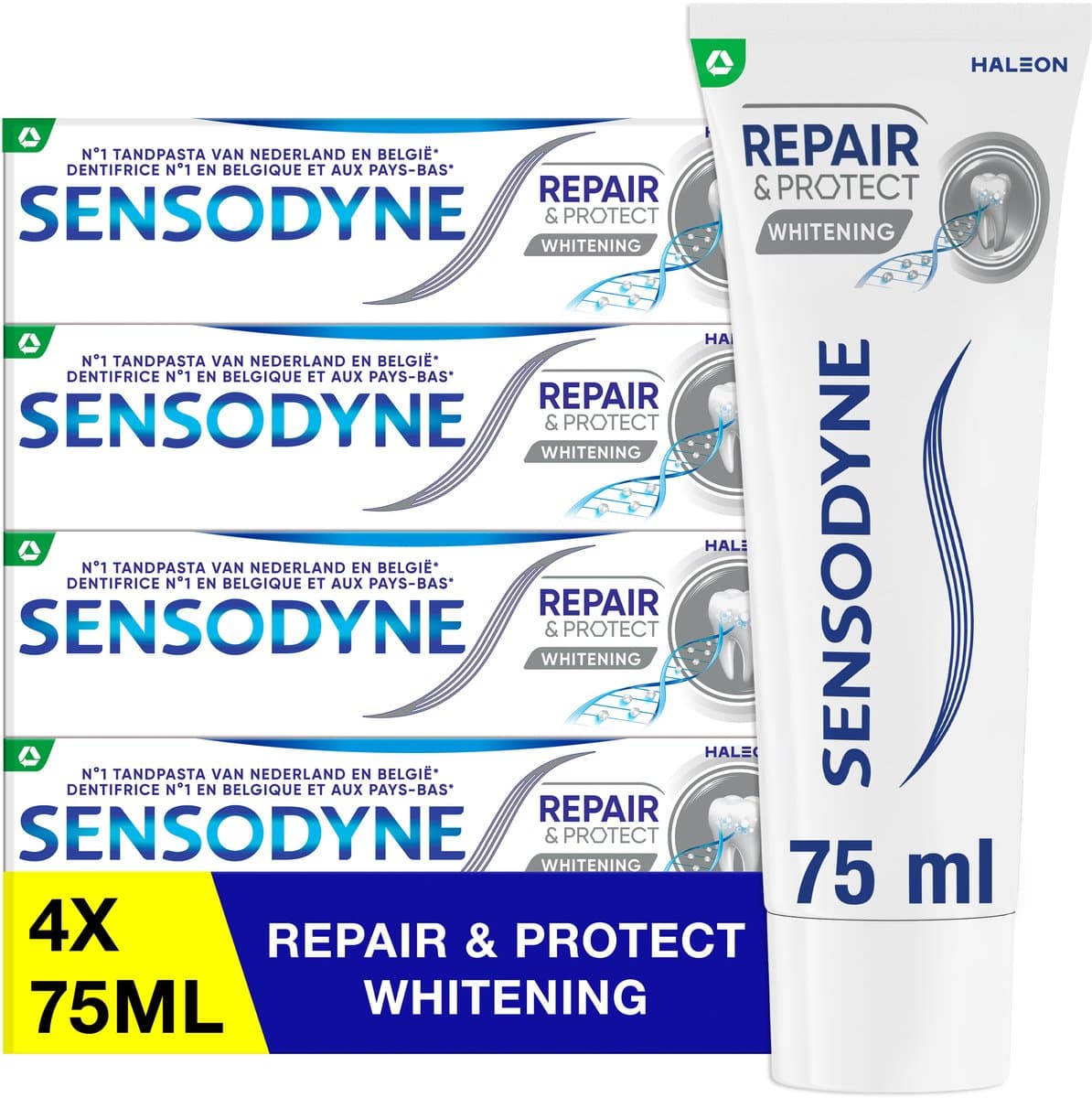 Sensodyne Repair & Protect Whitening 4x75ml