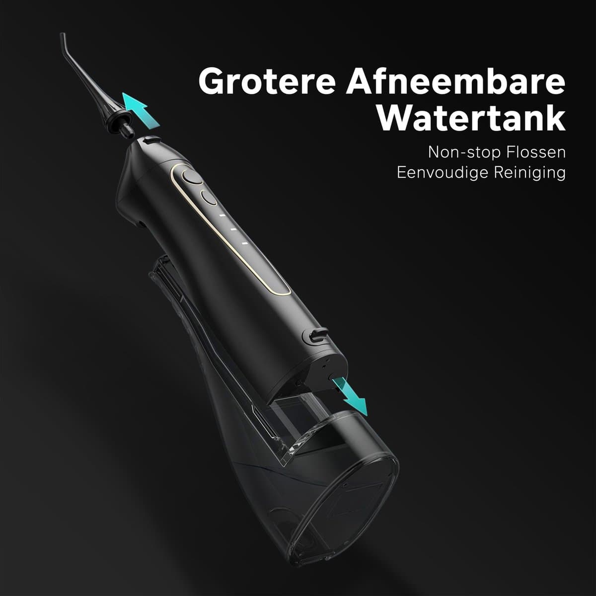 Bintoi iSonic F600 Draadloze Waterflosser thumbnail 6