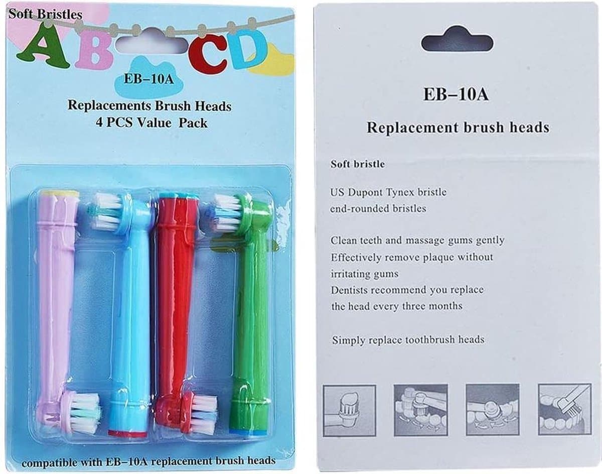 Oral-B EB-10A Opzetborstels Kids 12-pack thumbnail 4