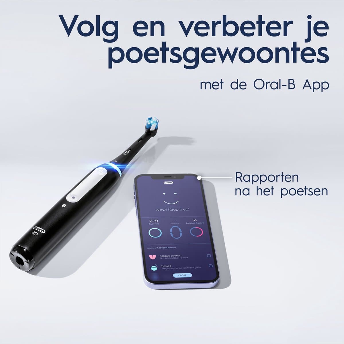 Oral-B iO 4N Zwart Elektrische Tandenborstel thumbnail 5