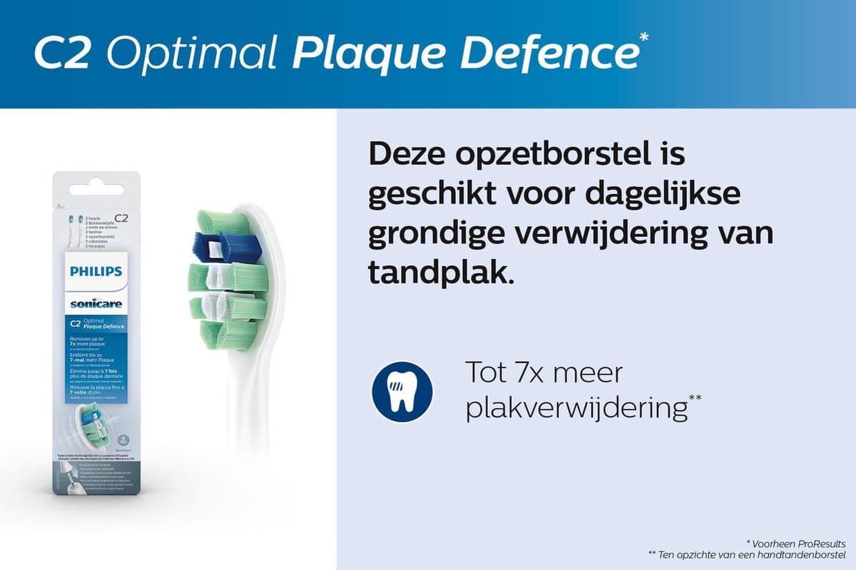 Philips Sonicare C2 Optimal Plaque Defence 4 stuks thumbnail 9
