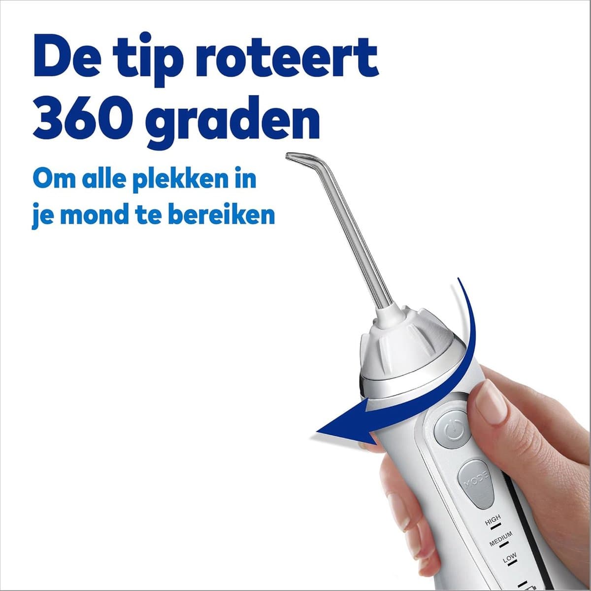 Waterpik WP-580 Draadloos Wit thumbnail 3
