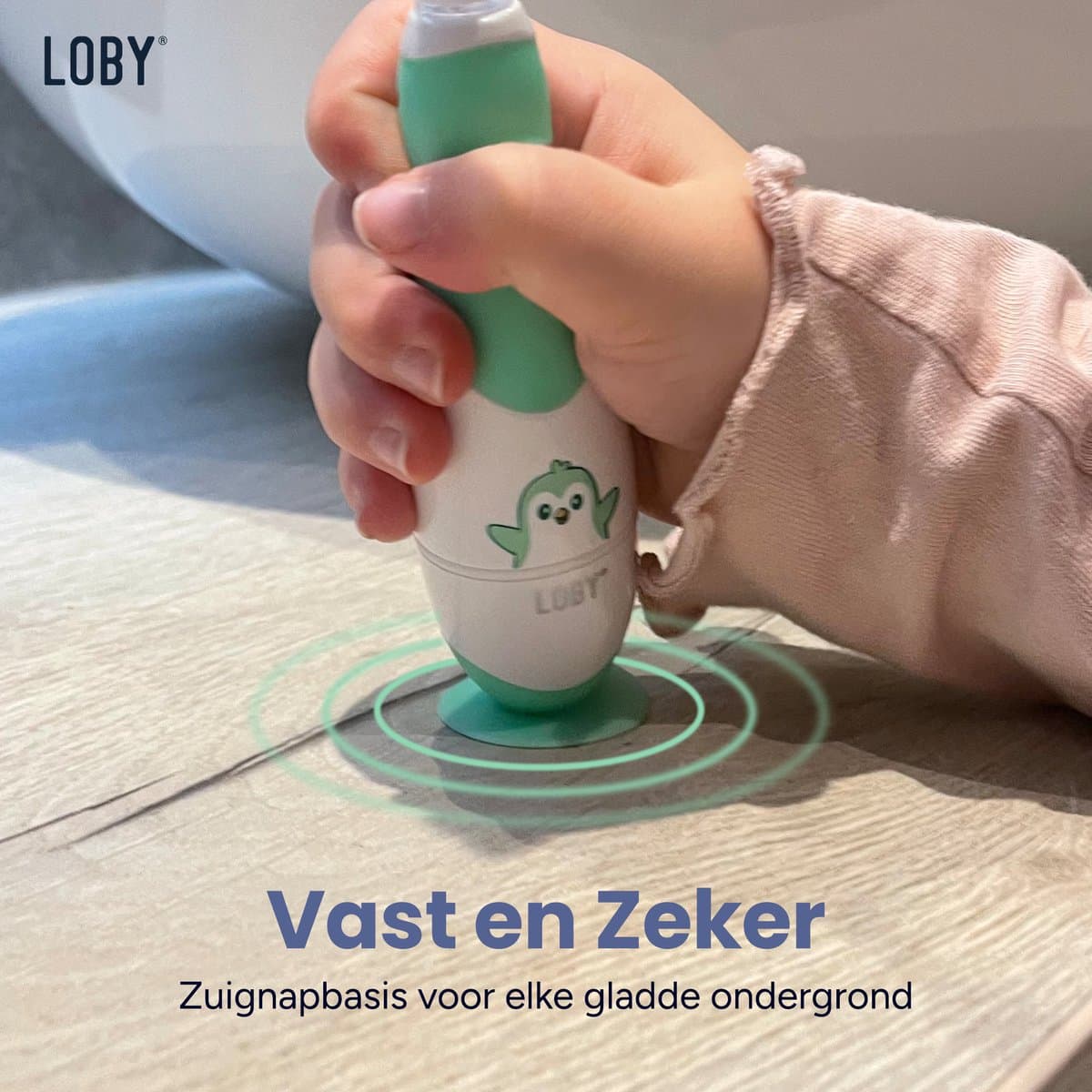 Loby Baby Tandenborstel 0-4 Jaar thumbnail 4