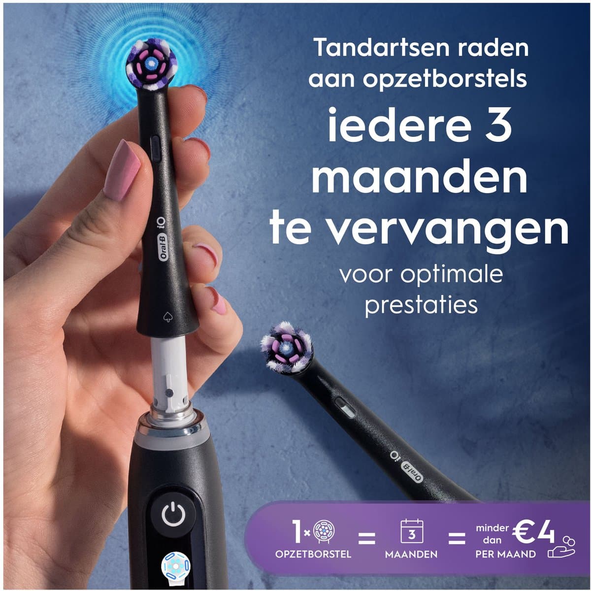 Oral-B iO Radiant White Opzetborstels 8-pack thumbnail 8