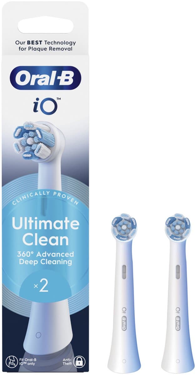 Oral-B iO Ultimate Clean Opzetborstels 2 stuks