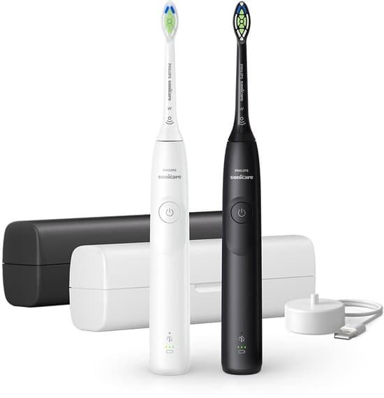 Philips Sonicare 5300 Duopack Wit & Zwart thumbnail 12