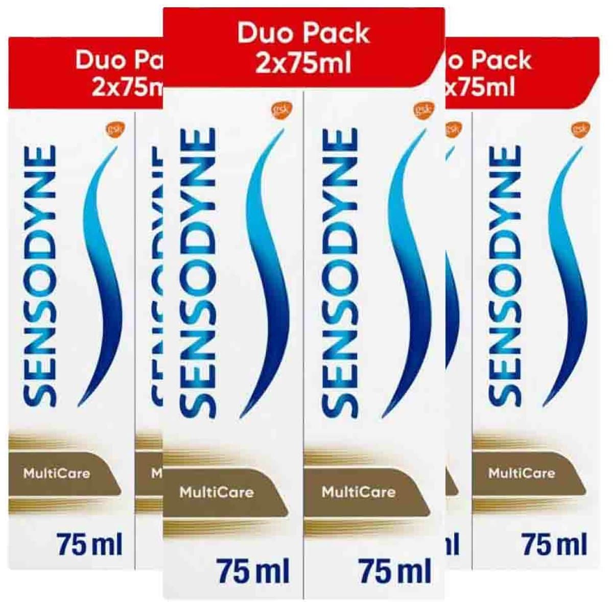 Sensodyne MultiCare Tandpasta 6x75ml thumbnail 7