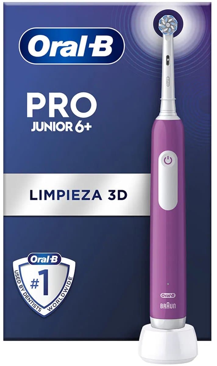 Oral-B PRO Junior 6+ Paars Elektrische Tandenborstel