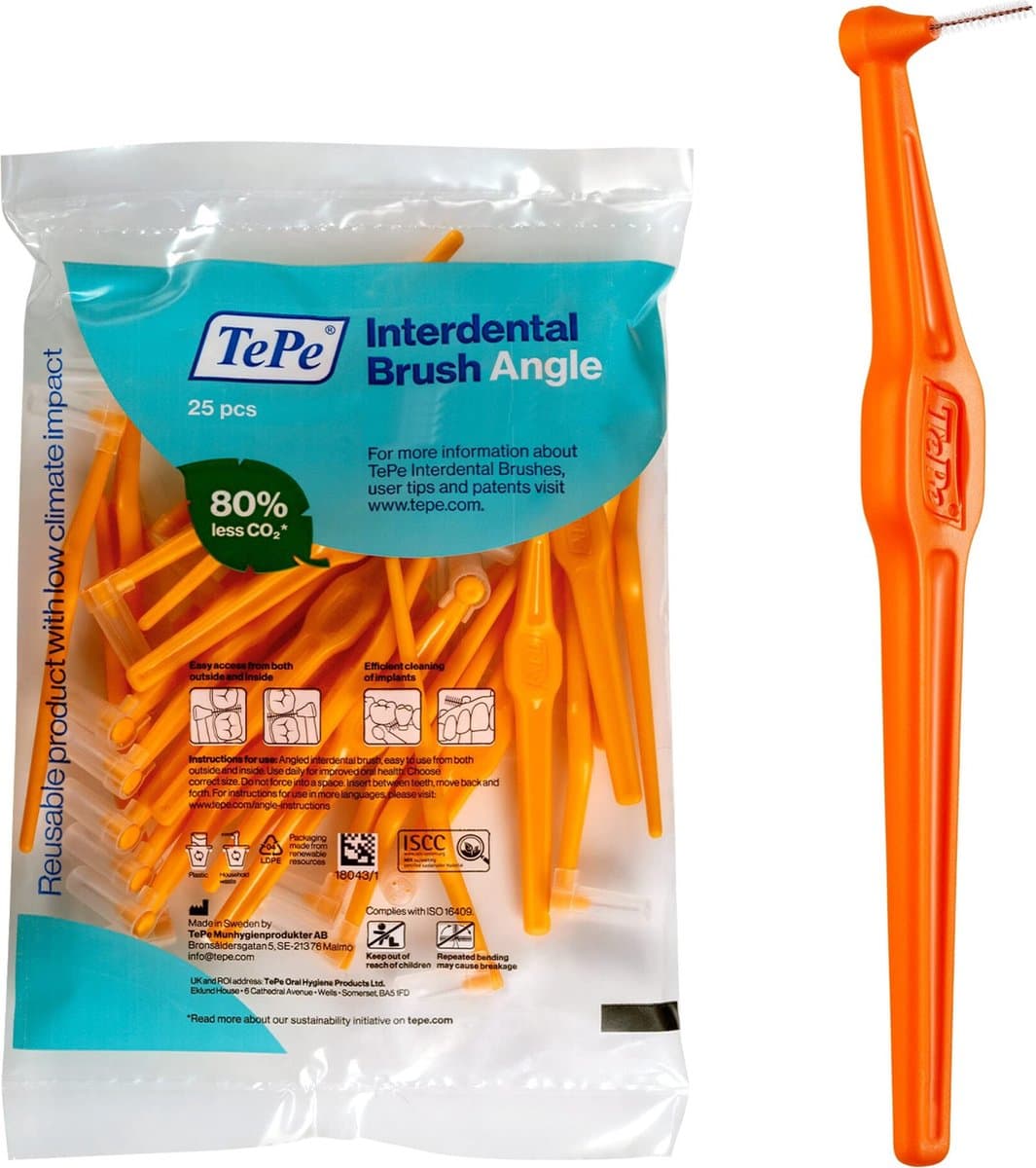 TePe Angle Ragers Oranje 0.45mm