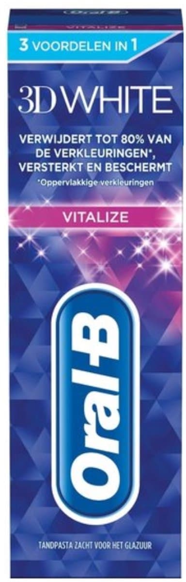 Oral-B 3D White Vitalize Tandpasta thumbnail 13
