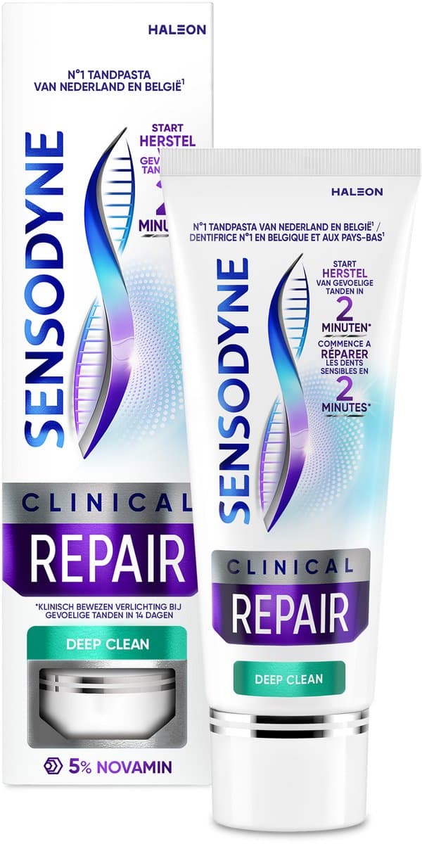Sensodyne Clinical Repair Deep Clean 75ml
