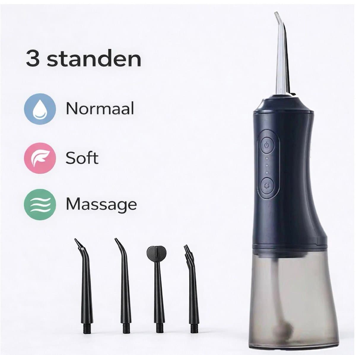 Waterflosser 300ml Tank IPX7 Draadloos thumbnail 4