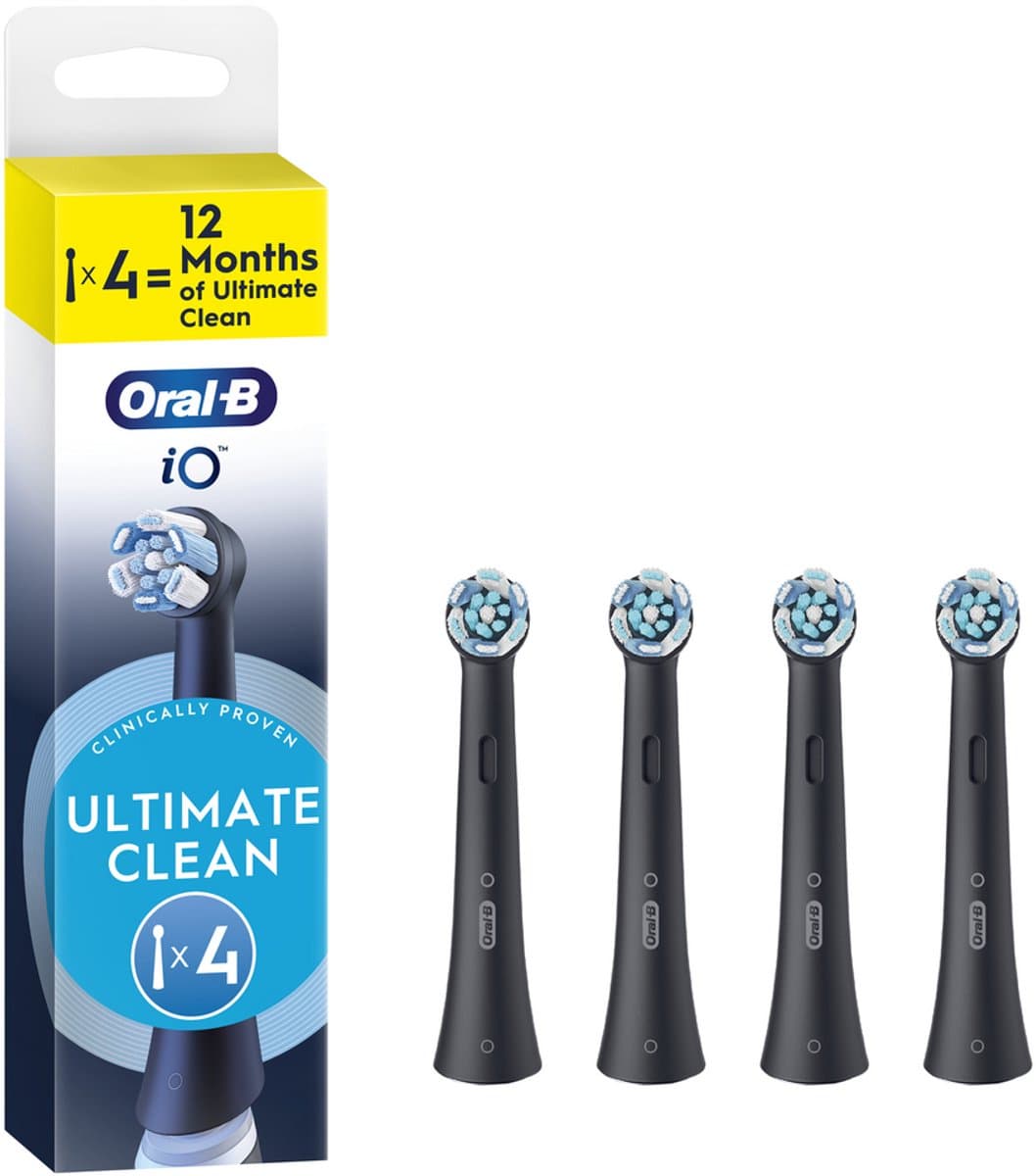 Oral-B iO Ultimate Clean Opzetborstels Zwart