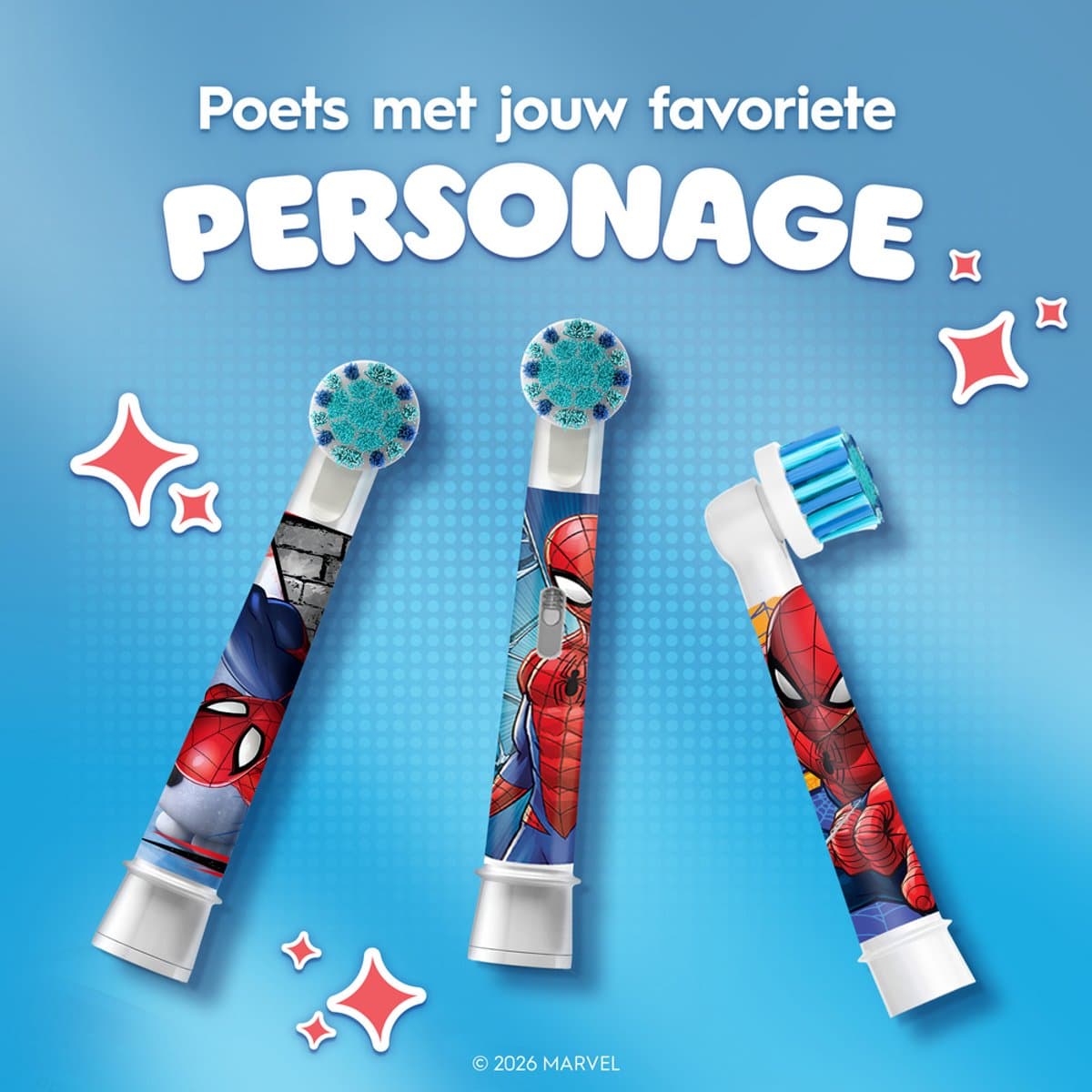 Oral-B Pro Kids Spider-Man Opzetborstels thumbnail 8