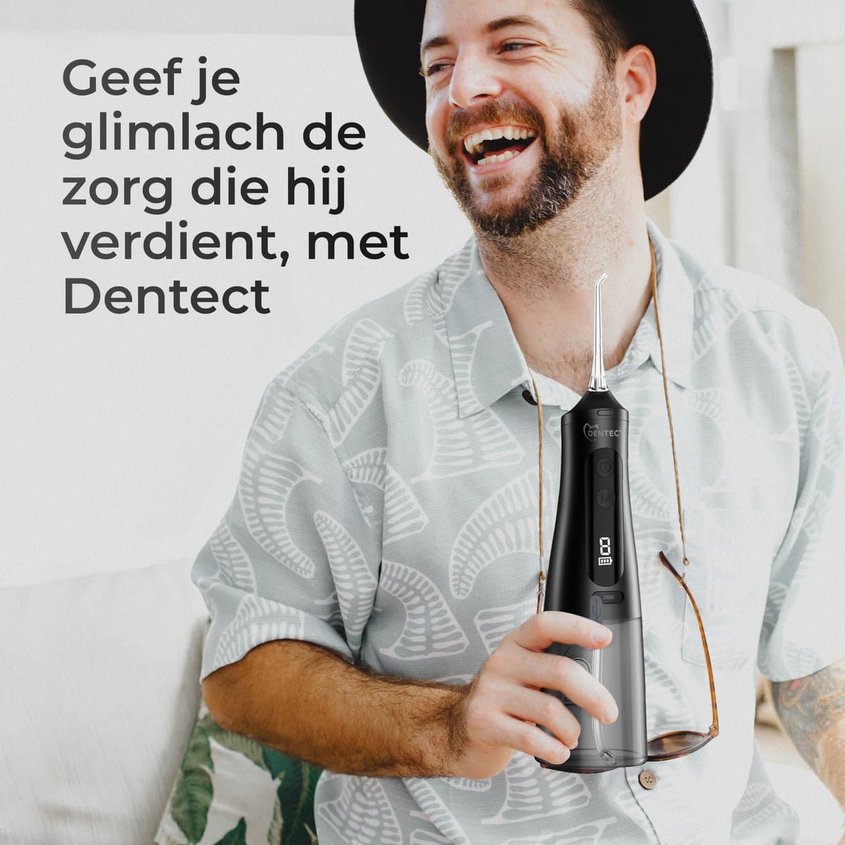 Dentect Waterflosser met Tongschraper thumbnail 4