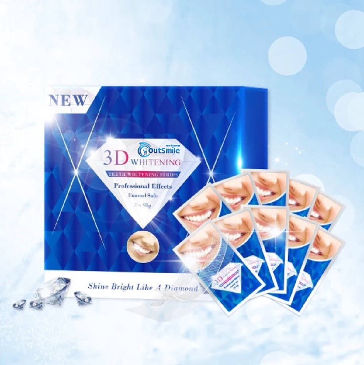 Outsmile 3D Luxe Whitening Strips