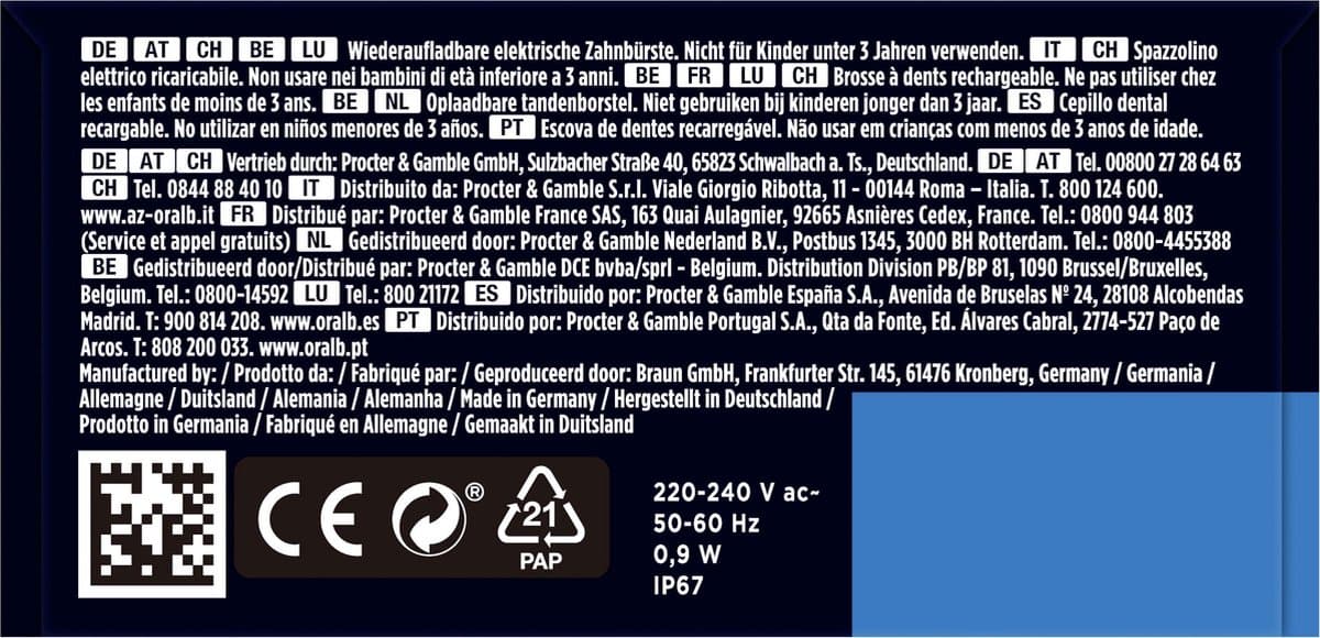 Oral-B Genius X Special Edition Zwart thumbnail 7