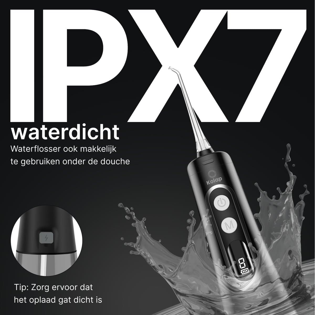 Kolap Waterflosser 9 Standen Midnight Edition thumbnail 6