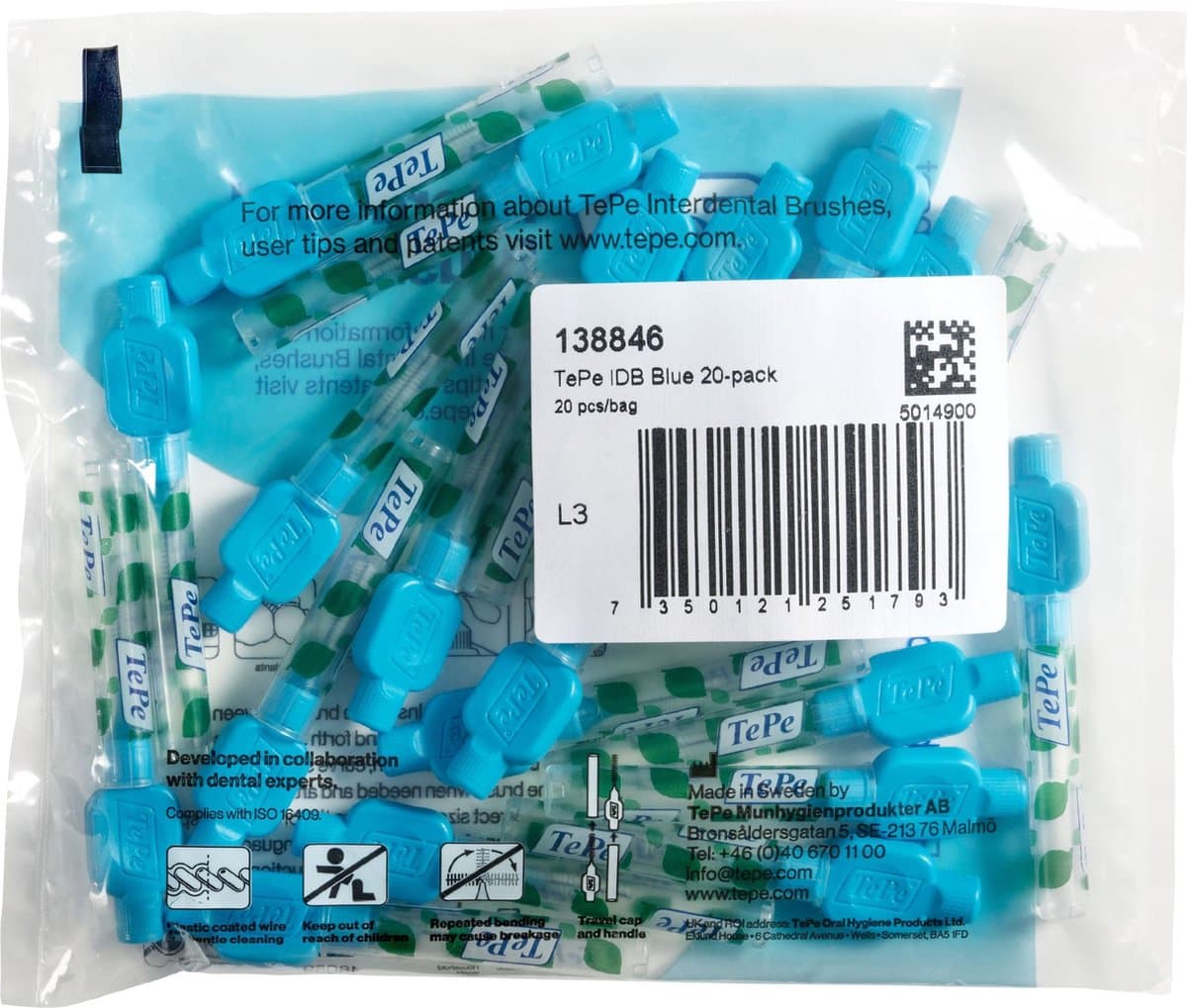 TePe Interdentale Ragers Blauw 0,6mm thumbnail 8