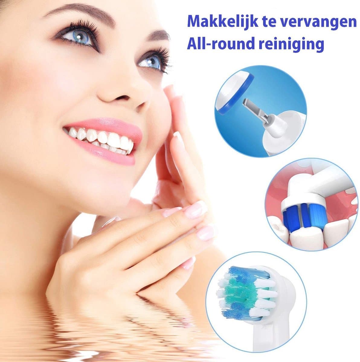 Universele Opzetborstels 8 Stukken thumbnail 2