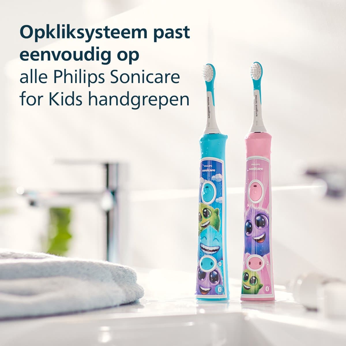 Philips Sonicare For Kids Opzetborstels 3-7 jaar thumbnail 4