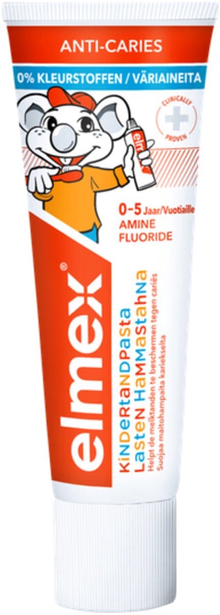 Elmex Peuter Kindertandpasta 6x75ml thumbnail 10
