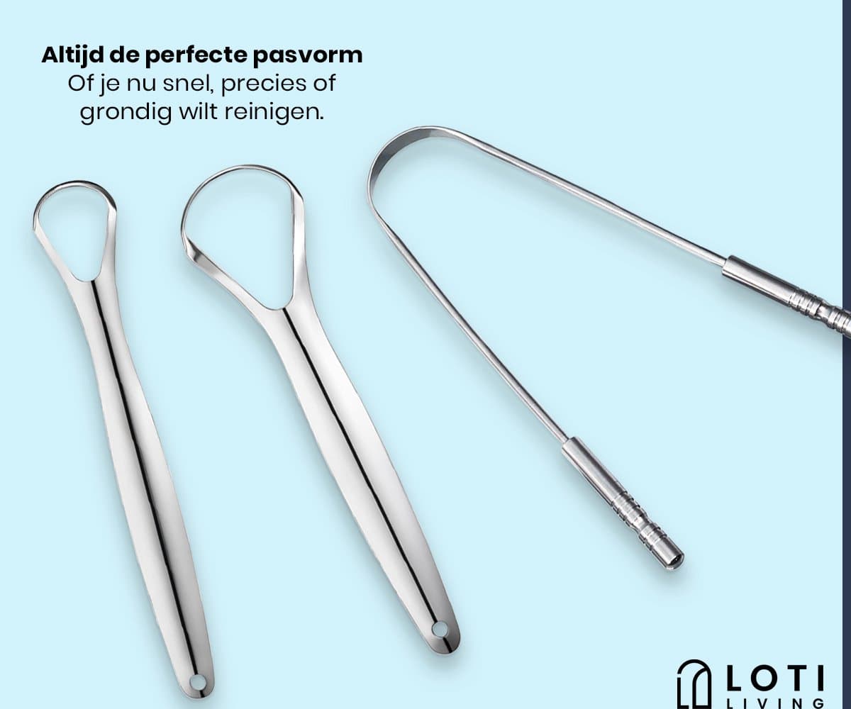 Loti Living Tongschraper Set 3 stuks RVS thumbnail 6