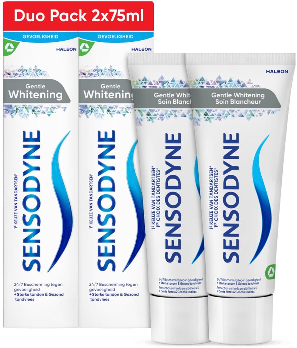 Sensodyne Gentle Whitening Duo 6x75ml