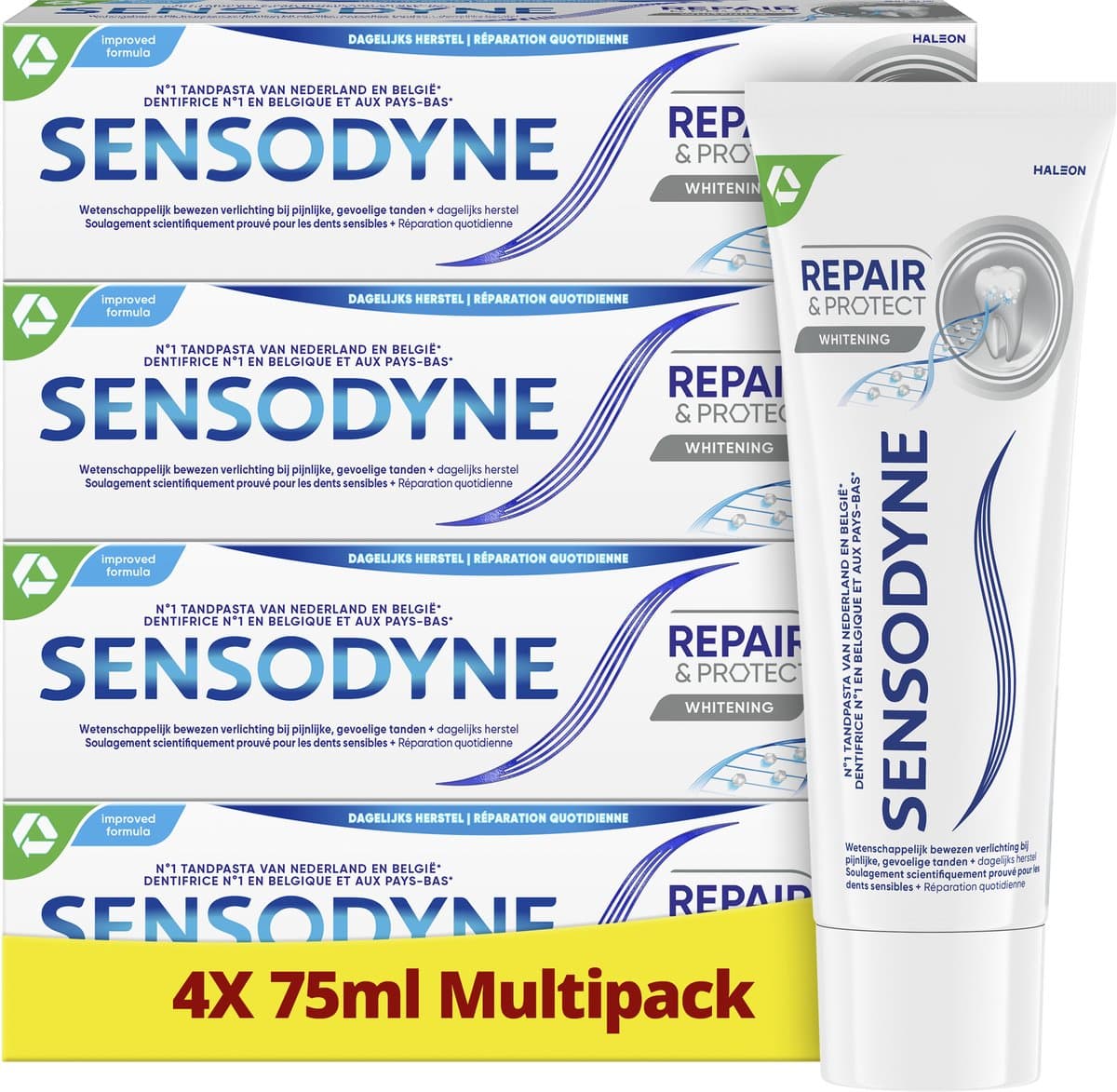 Sensodyne Repair & Protect Whitening 4x75ml
