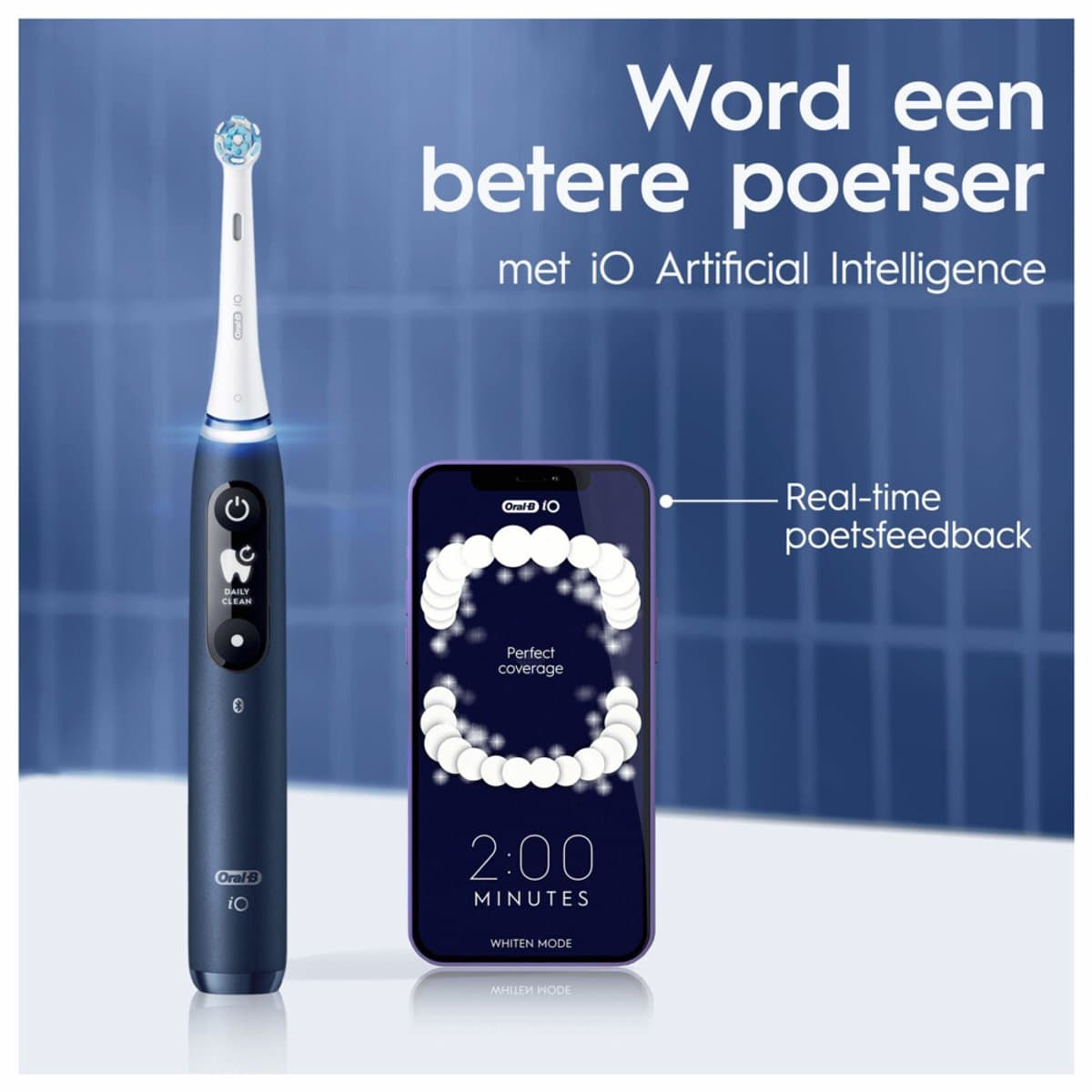 Oral-B iO 7S Blauw met Reisetui thumbnail 5