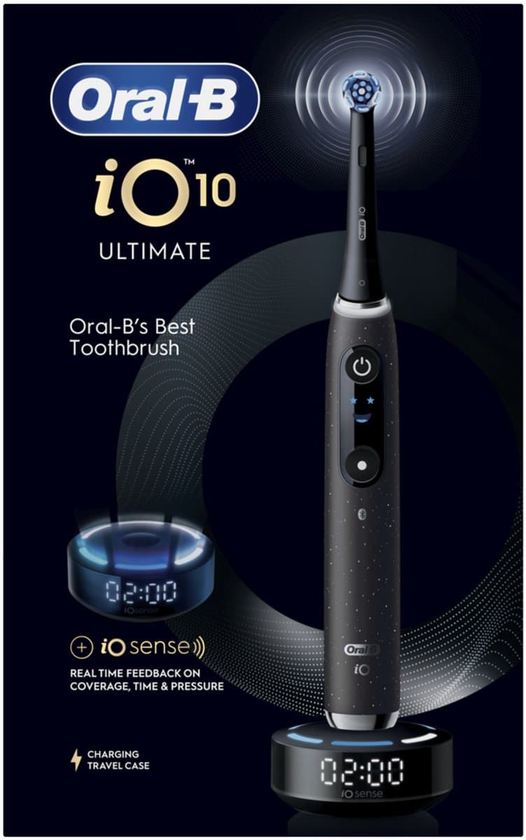 Oral-B iO 10 Zwart - iOSense Display thumbnail 5