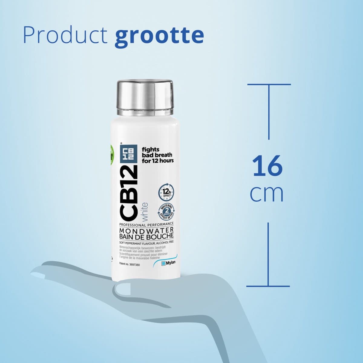 CB12 White Mondwater 6x250ml thumbnail 3