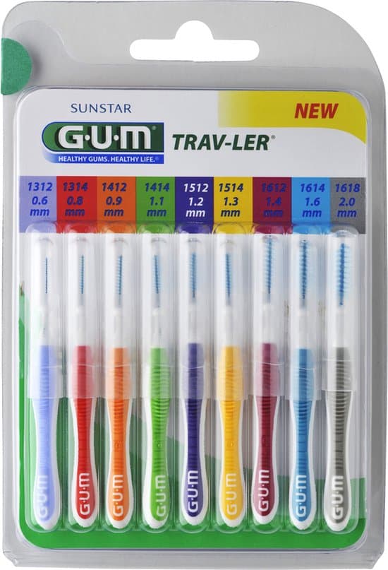 GUM Trav-ler ragers multipack - 9st