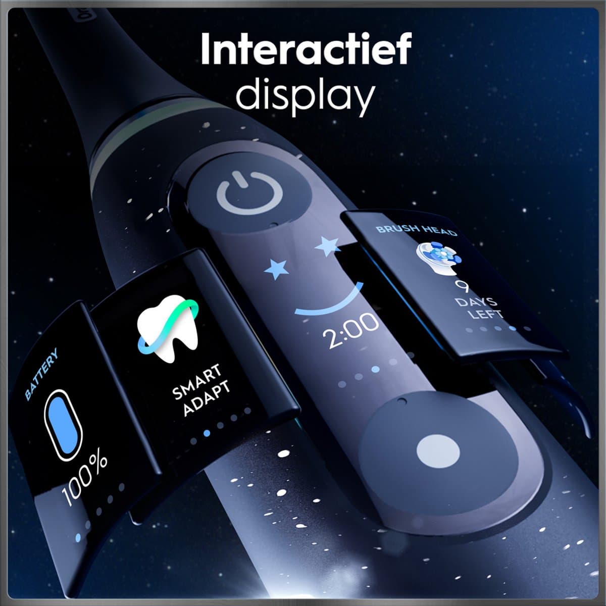 Oral-B iO 10 Zwart - iOSense Display thumbnail 6