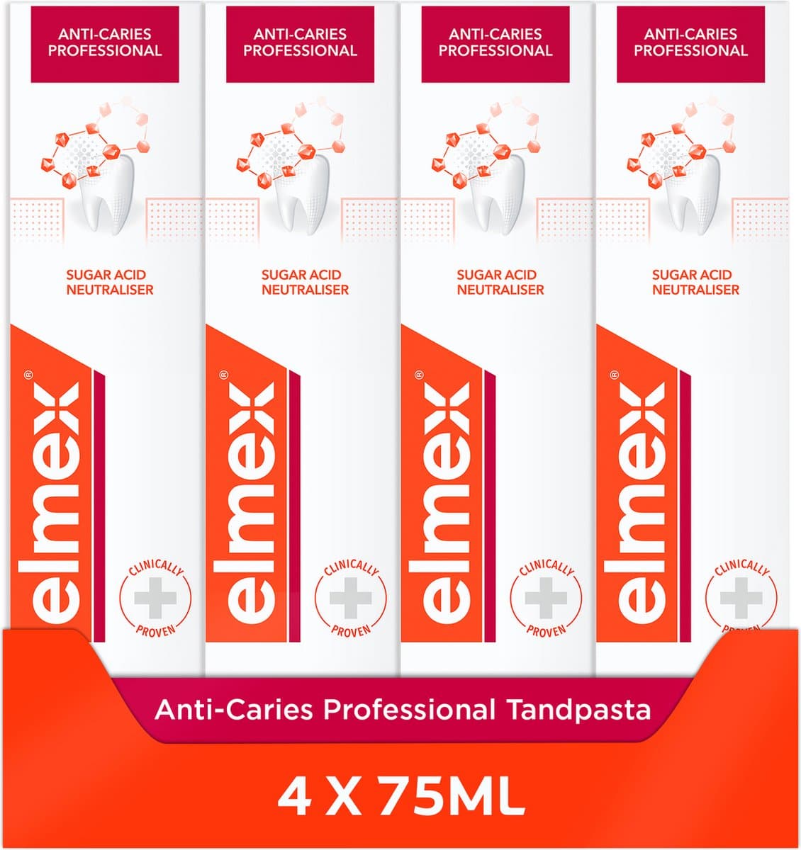 Elmex Anti Caries Professional 4x75ml