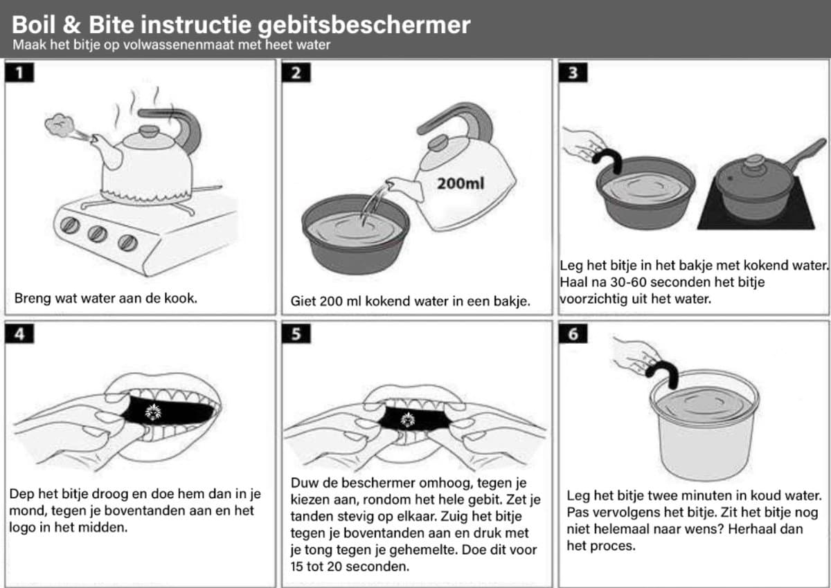 ORCQ Boil-and-Bite Gebitsbeschermer thumbnail 5