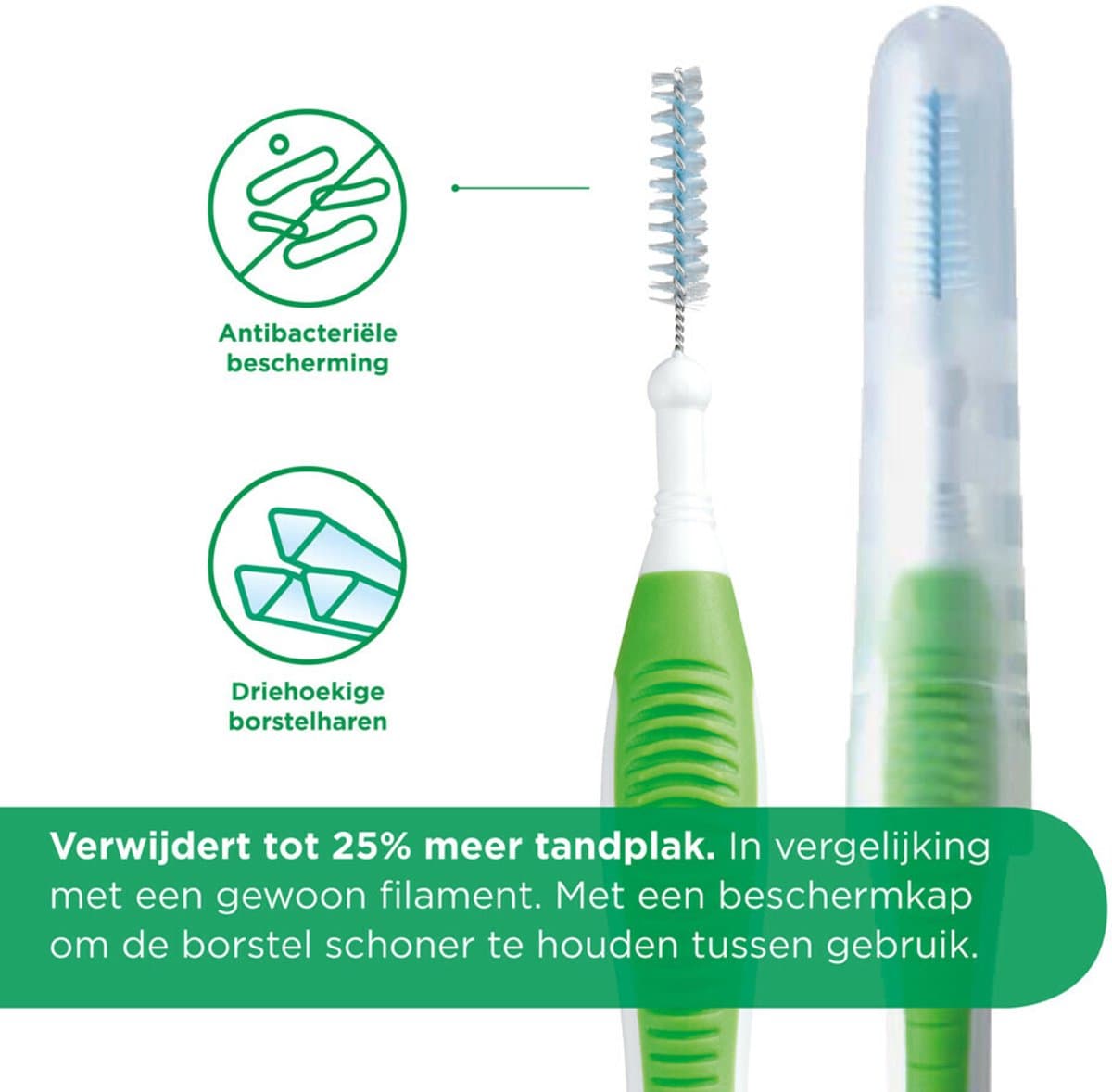 GUM Trav-ler Ragers 1.1mm Groen thumbnail 11