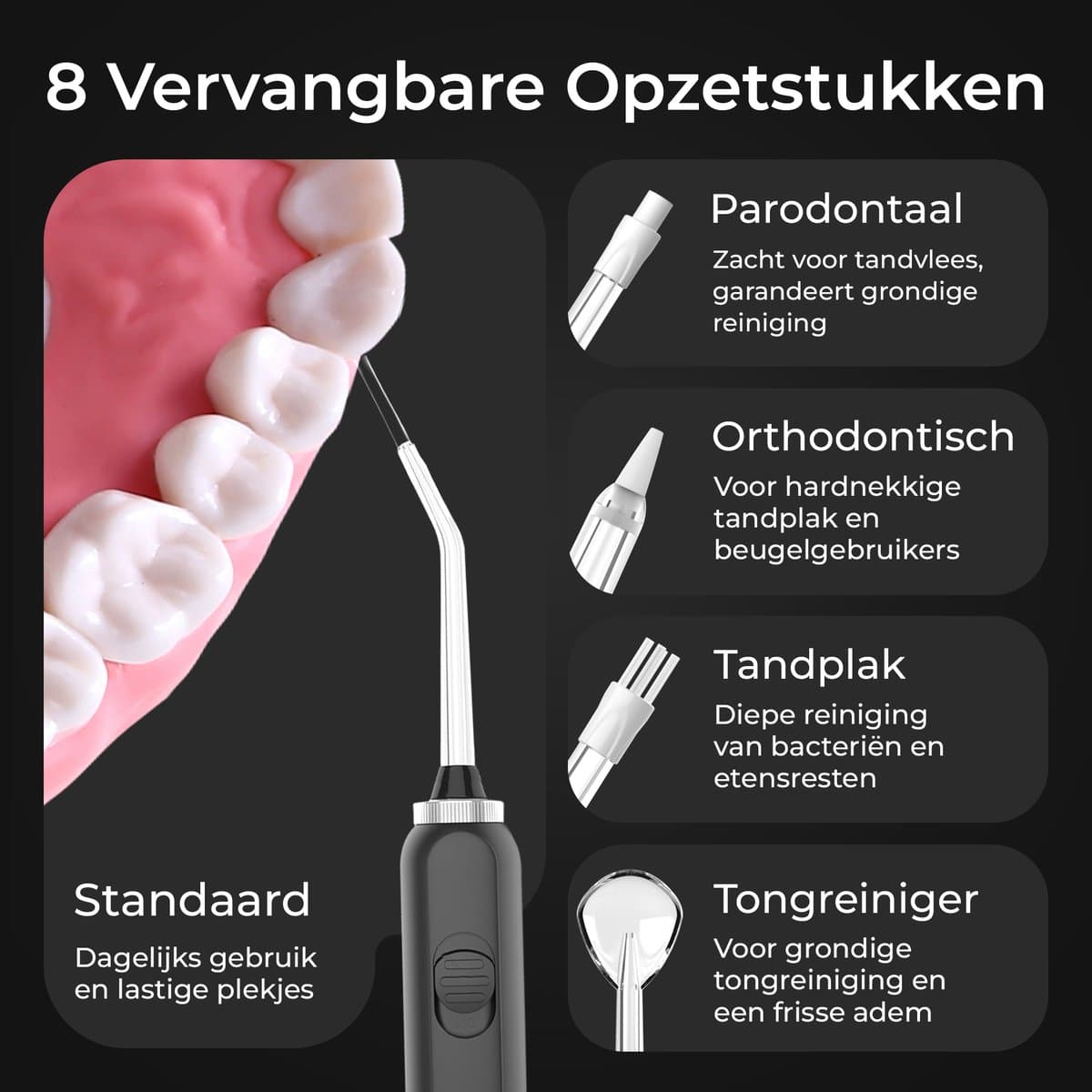 Dentect Waterflosser 600ML 3-in-1 thumbnail 4