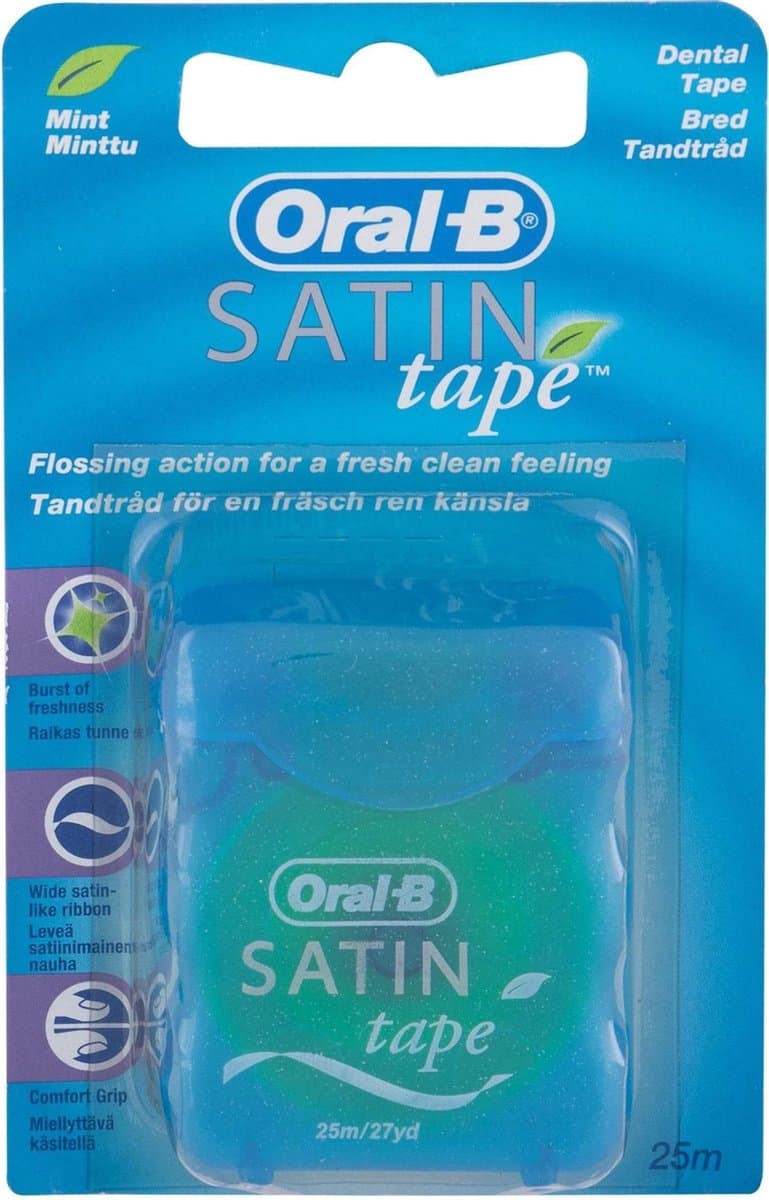 Oral-B Satin Tape Mint Tandzijde 25m thumbnail 2