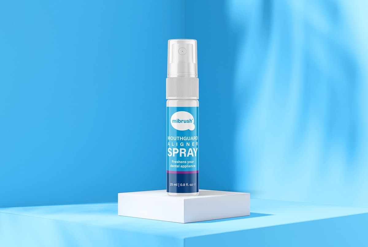 MiBrush Reinigende Spray Bitjes & Aligners thumbnail 2