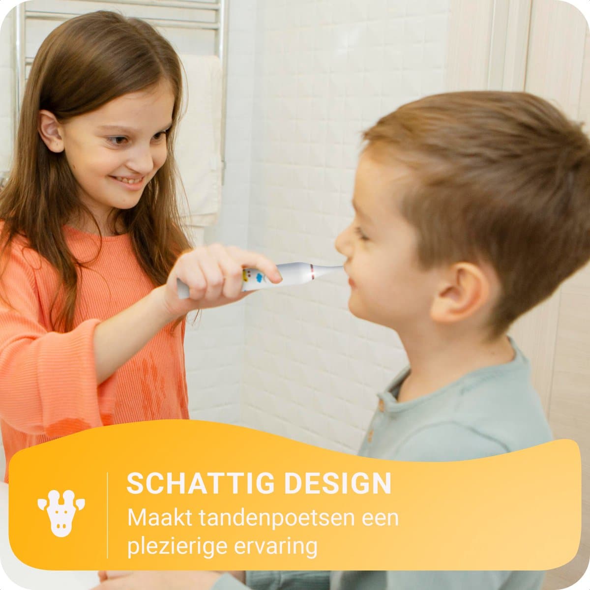 JT Sonische Kindertandenborstel Giraffe thumbnail 2