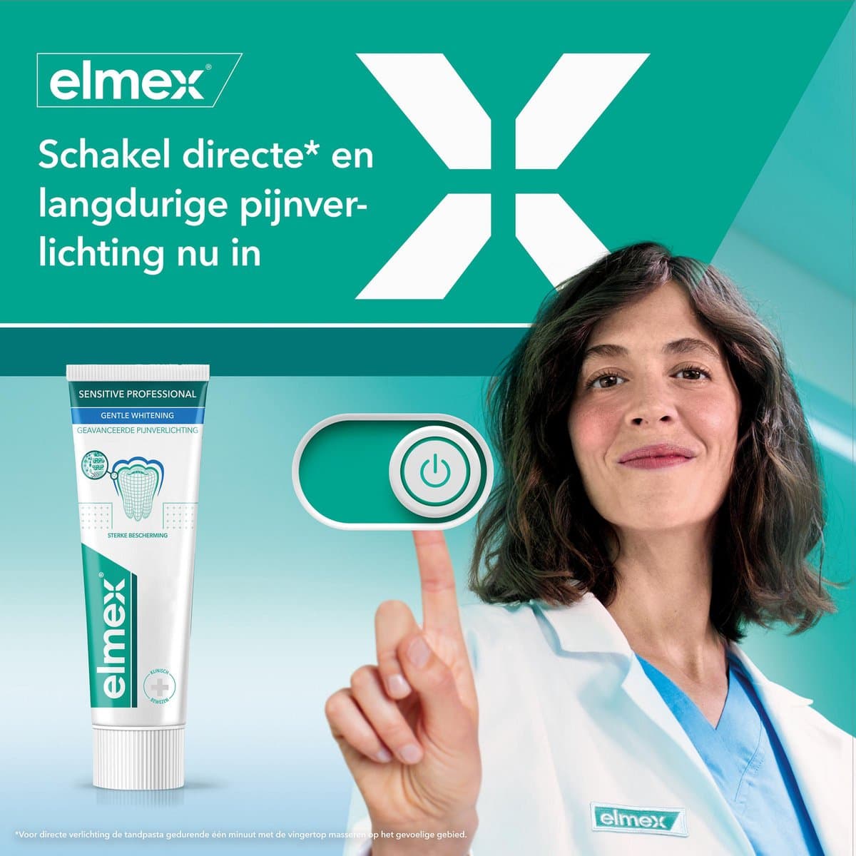 Elmex Sensitive Whitening Tandpasta 4x75ml thumbnail 6