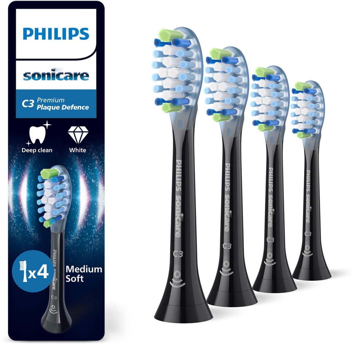 Philips Sonicare Plaque Defence Opzetborstels