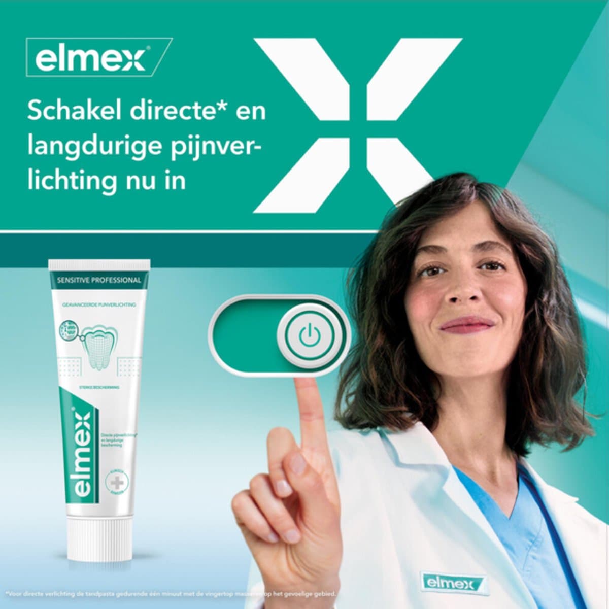 Elmex Tandpasta Sensitive Professional - 6 x 75 ml - Voordeelverpakking
