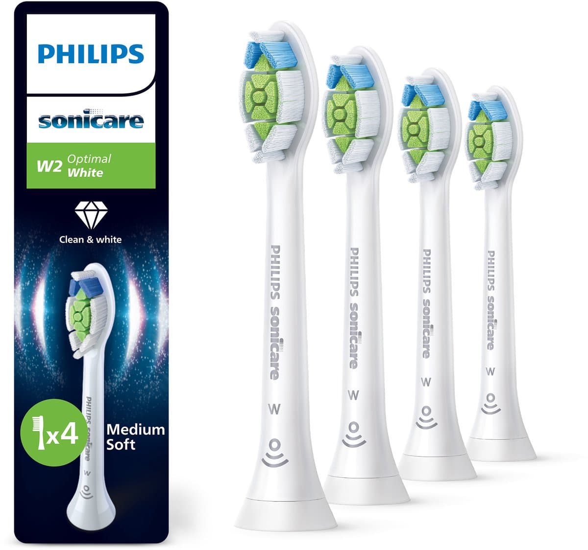 Philips Sonicare Optimal White W2 4-pack