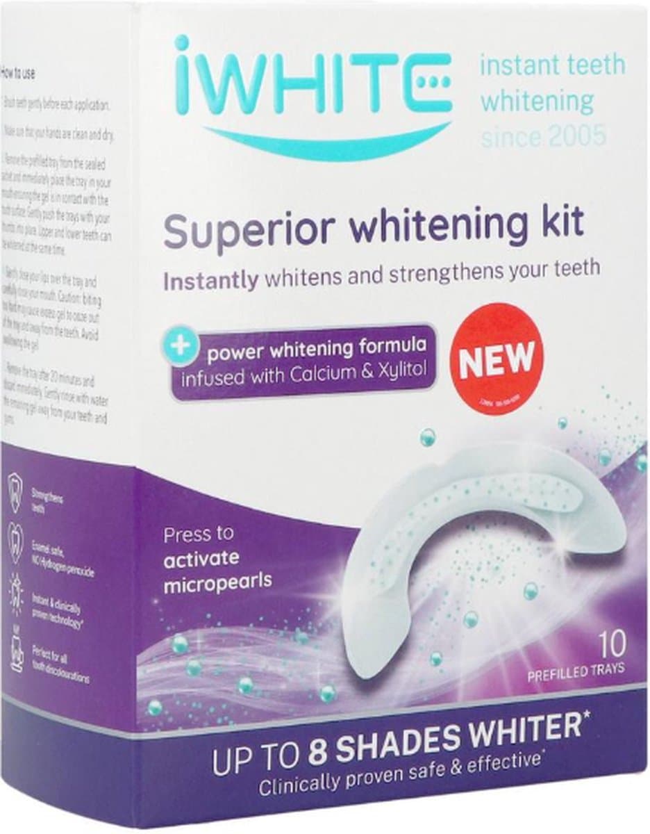 iWhite Superior Whitening Kit 10 mondstukken