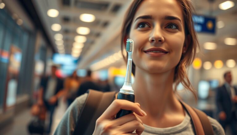 Reizen met elektrische tandenborstel