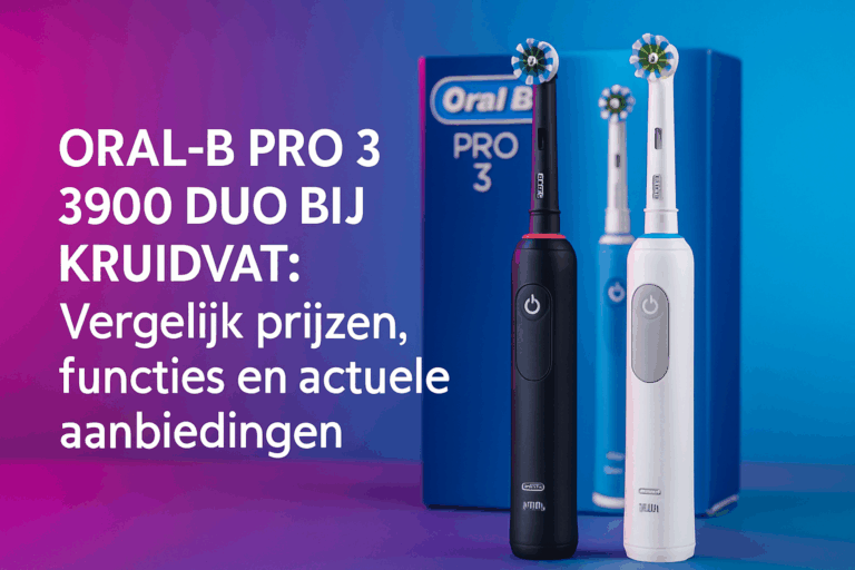 Oral-B Pro 3 3900 Duo bij Kruidvat: Vergelijk prijzen, functies en actuele aanbiedingen
